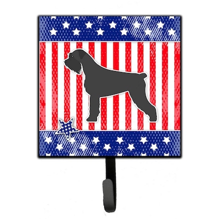 Micasa USA Patriotic Giant Schnauzer Leash or Key Holder MI230094